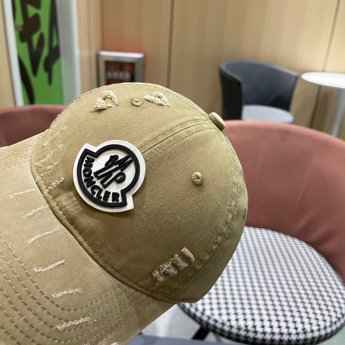 Moncler Canvas Baseball Cap - image 8