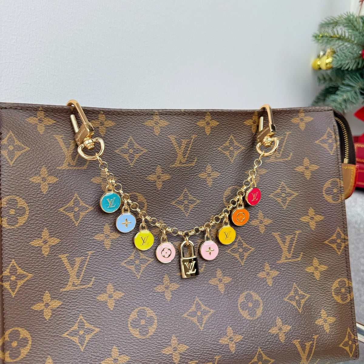 Louis Vuitton Monogram Floral Letter Bag Charm / Keychain – Style 08 - image 4