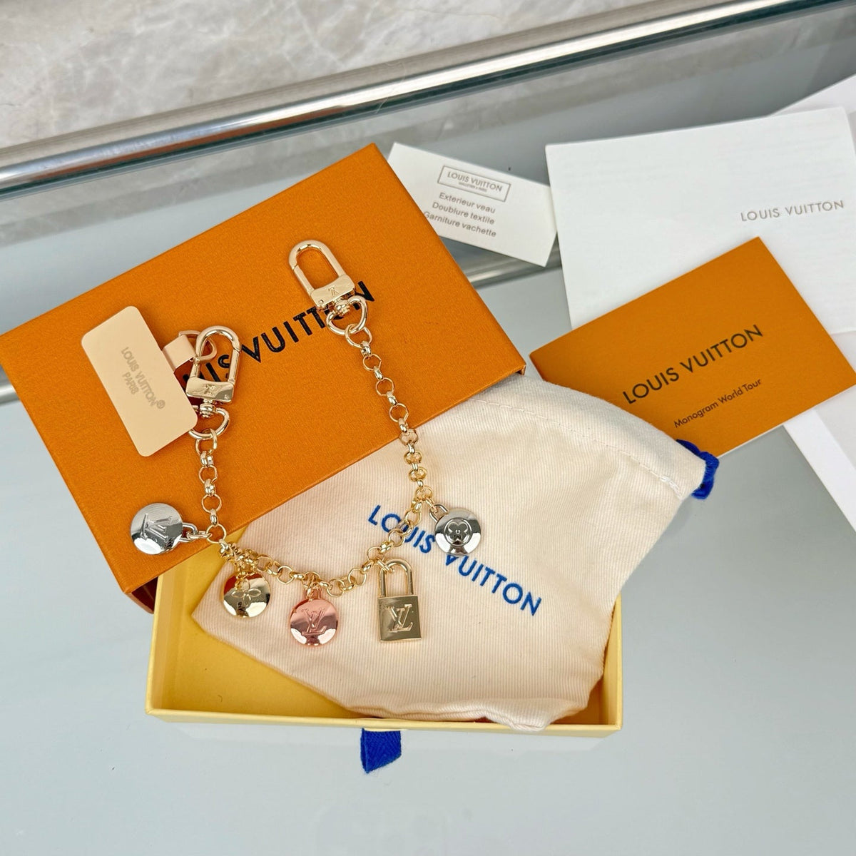 Louis Vuitton Monogram Floral Letter Fashion Accessory - image 1