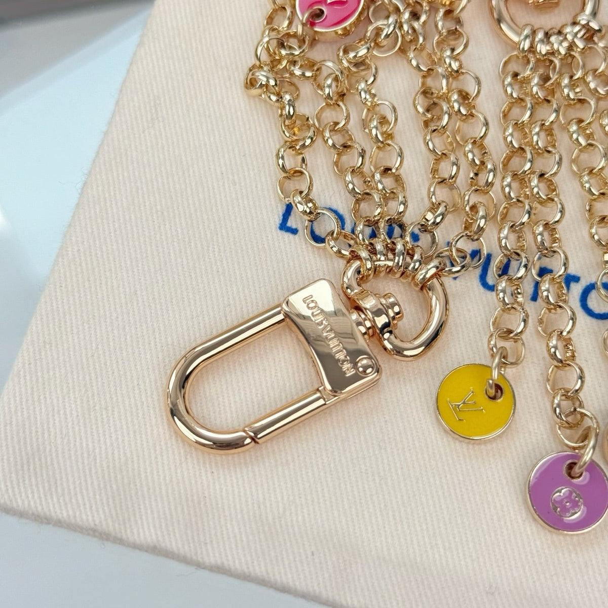 Louis Vuitton Monogram Floral Letter Bag Charm / Keychain – Style 06 - image 5