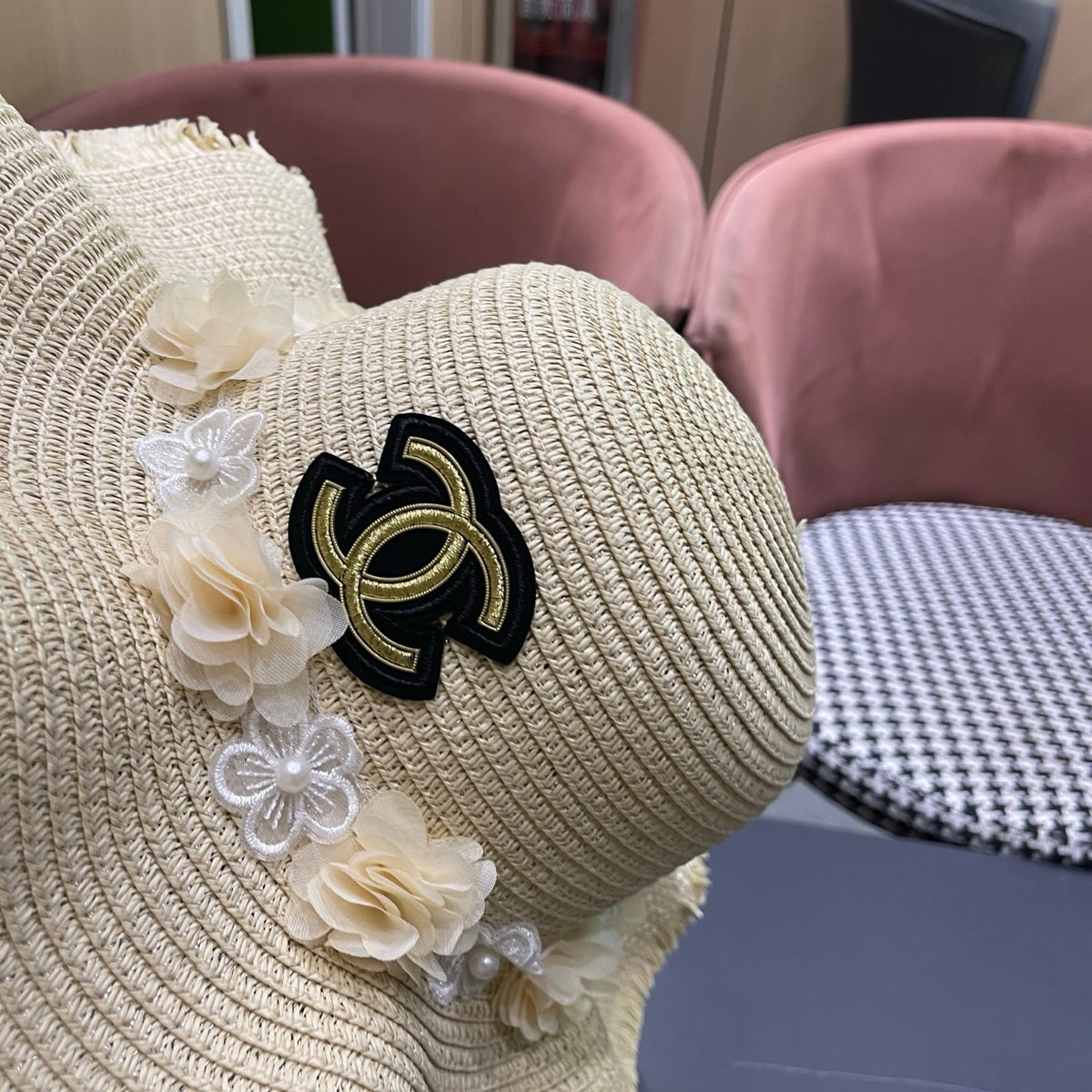 Chanel Straw Hat - image 9