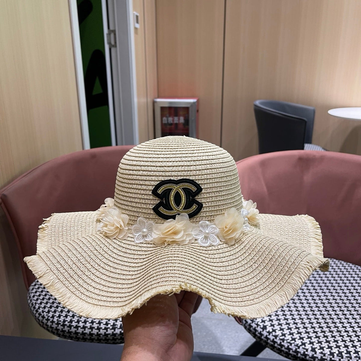 Chanel Straw Hat - image 8