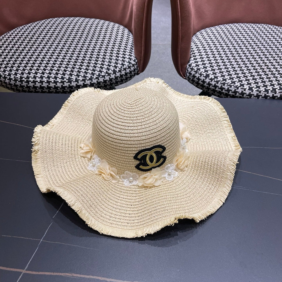 Chanel Straw Hat - image 3