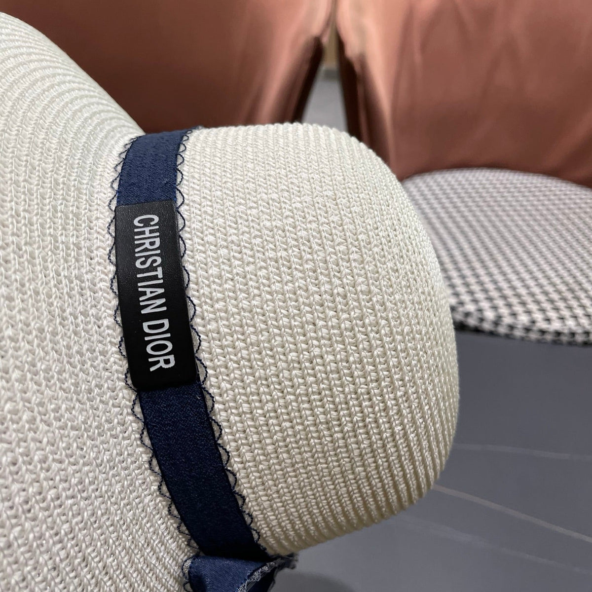 Dior Woven Bucket Hat - image 9