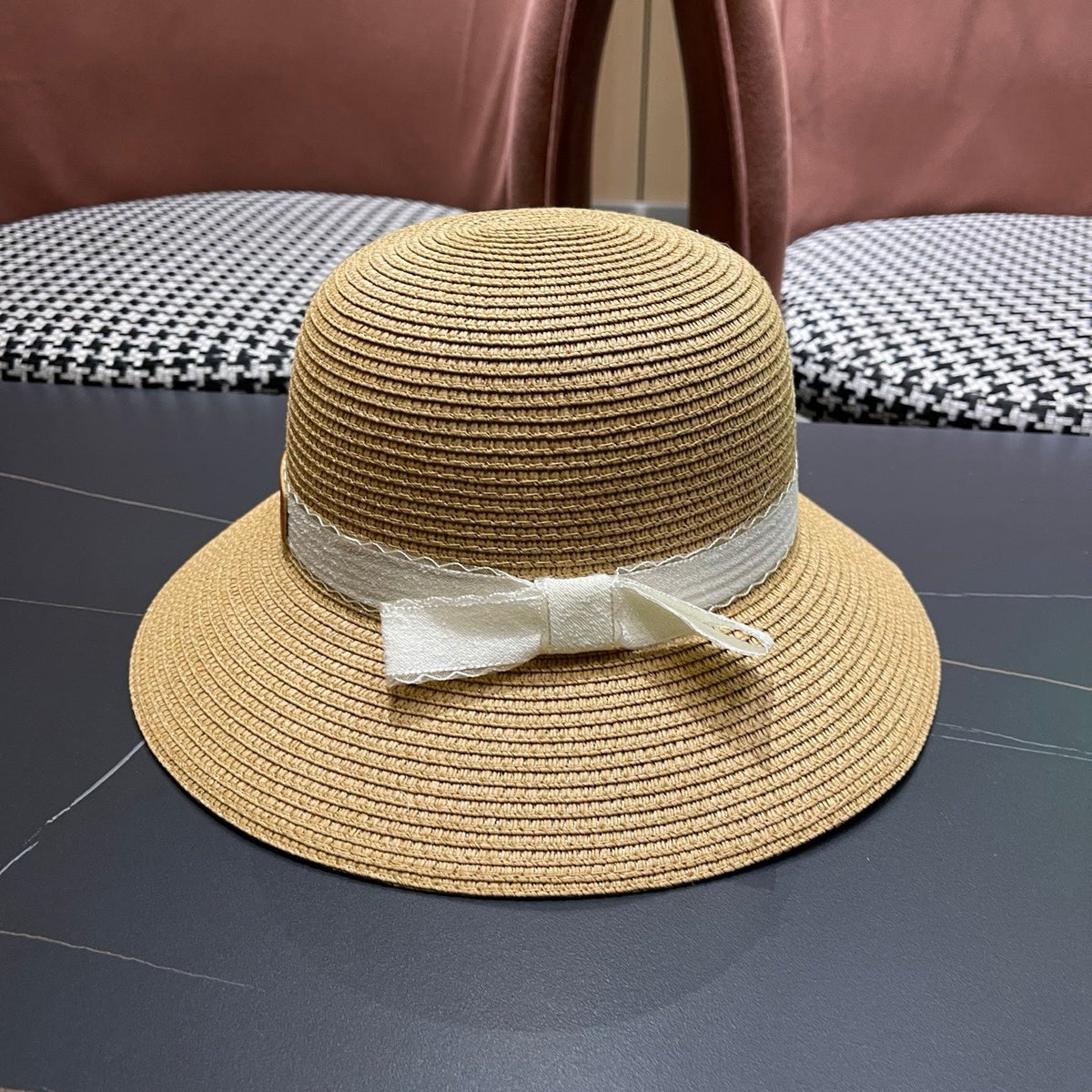 Dior Woven Bucket Hat - image 6