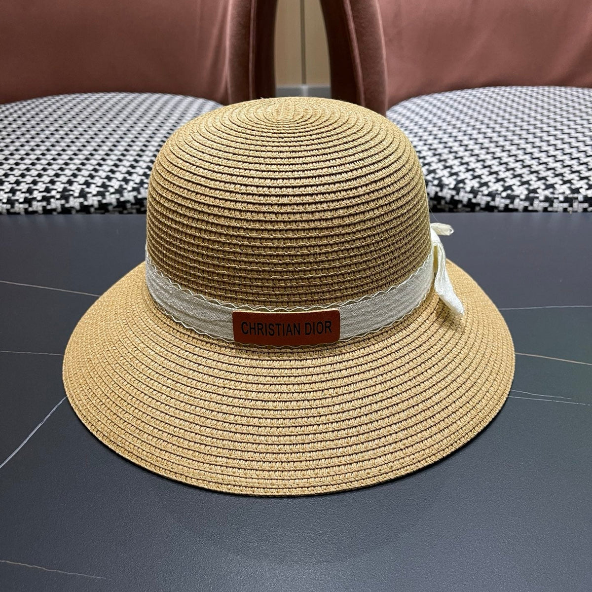 Dior Woven Bucket Hat - image 2