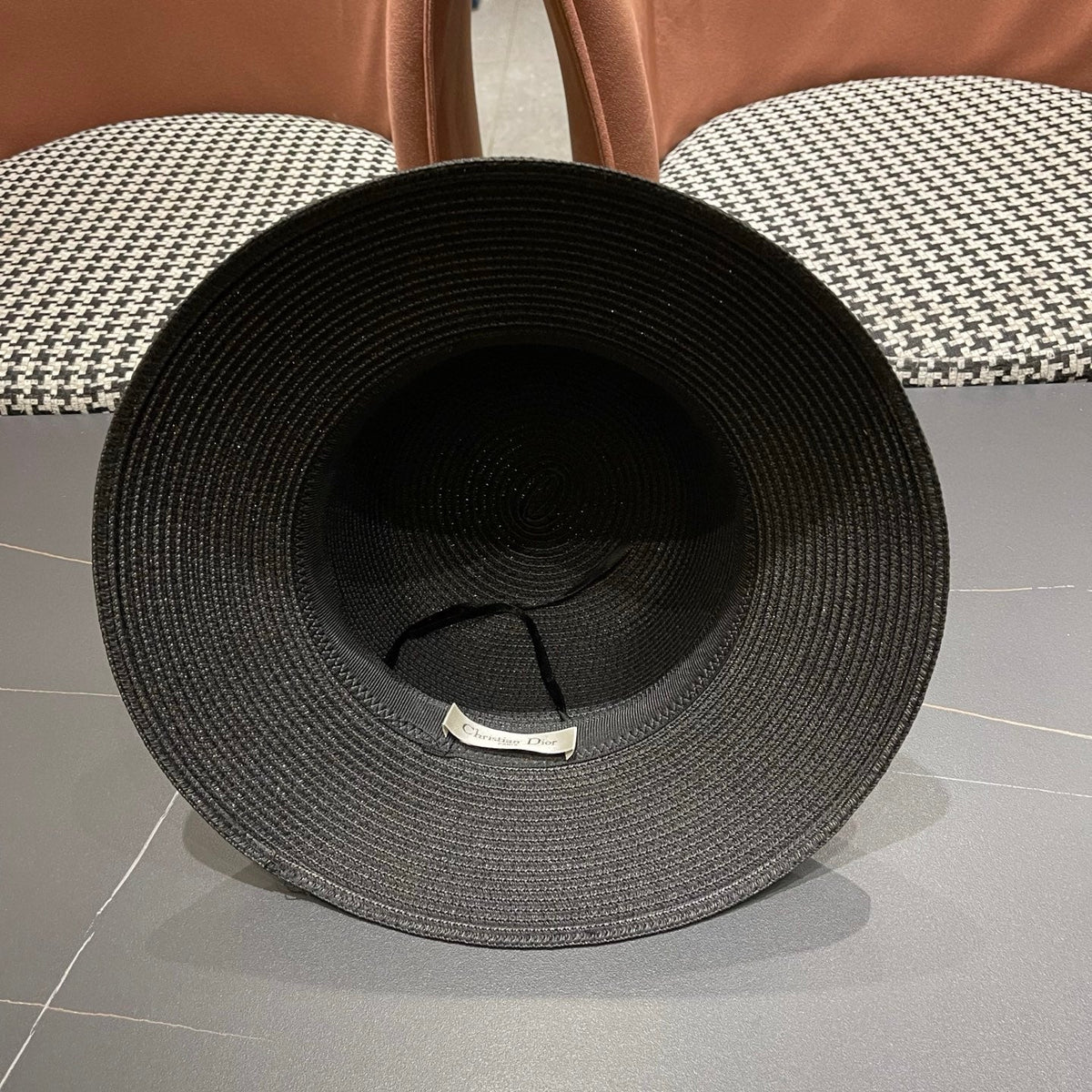 Dior Woven Bucket Hat - image 11