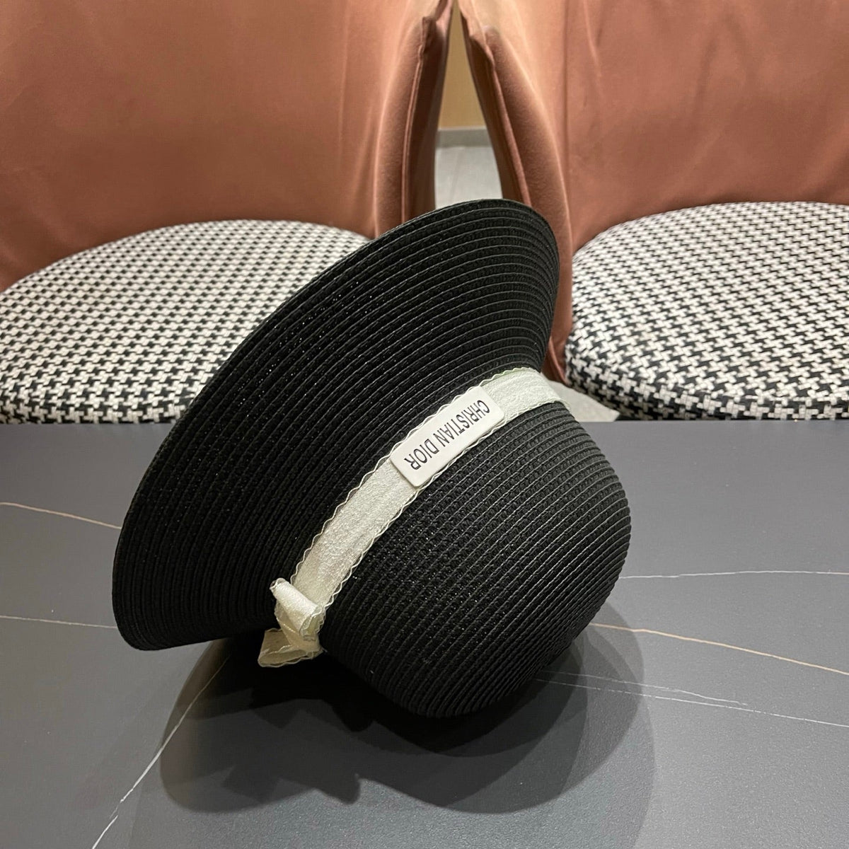 Dior Woven Bucket Hat - image 10