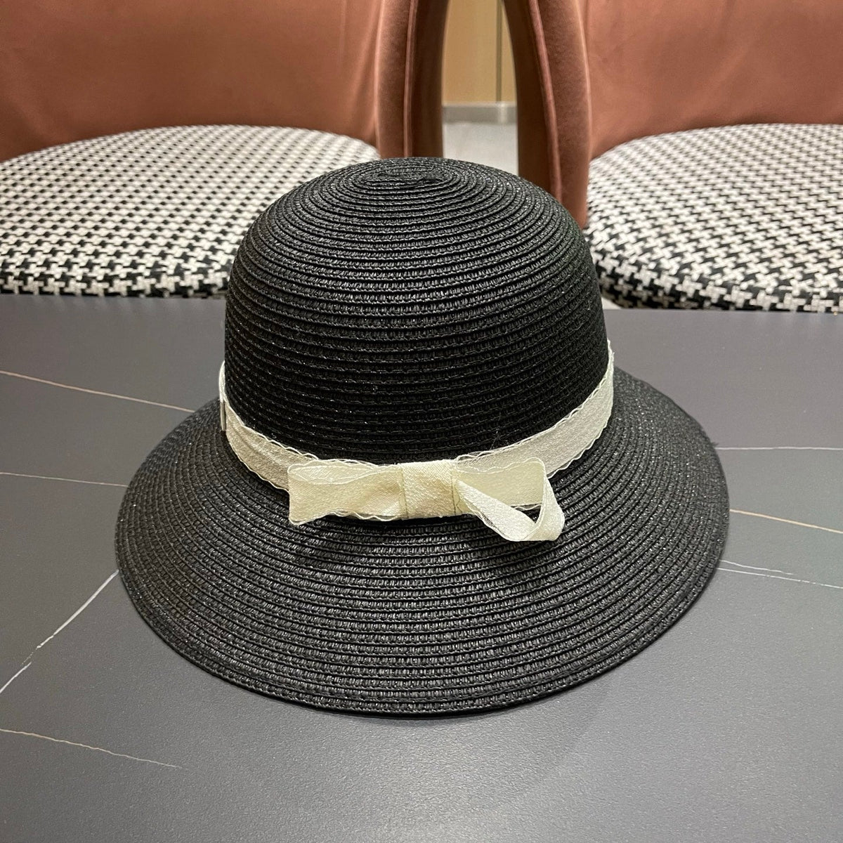 Dior Woven Bucket Hat - image 6