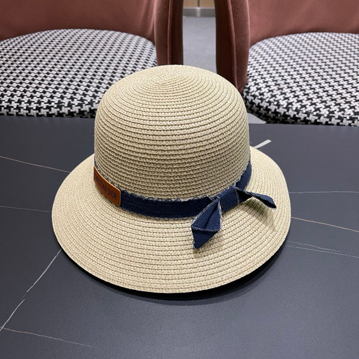Dior Woven Bucket Hat - image 2