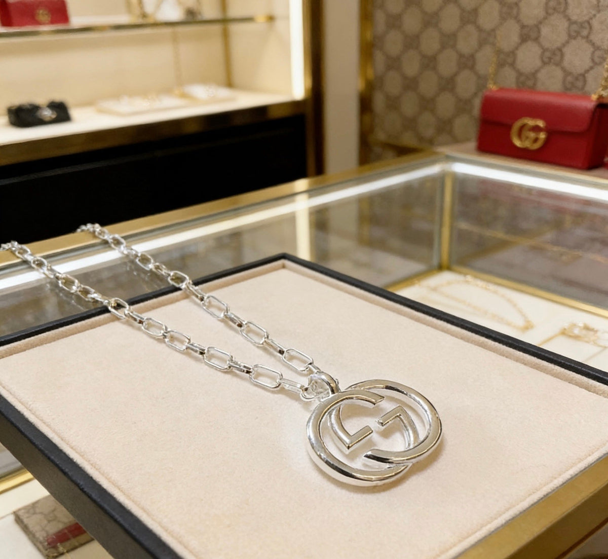 Gucci Anger Forest Chain Distressed Necklace – Style 18 - image 2