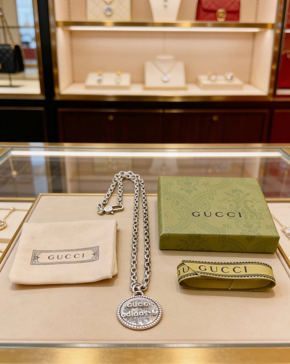 Gucci Anger Forest Chain Distressed Vintage-Inspired Necklace – Style 23 - image 6
