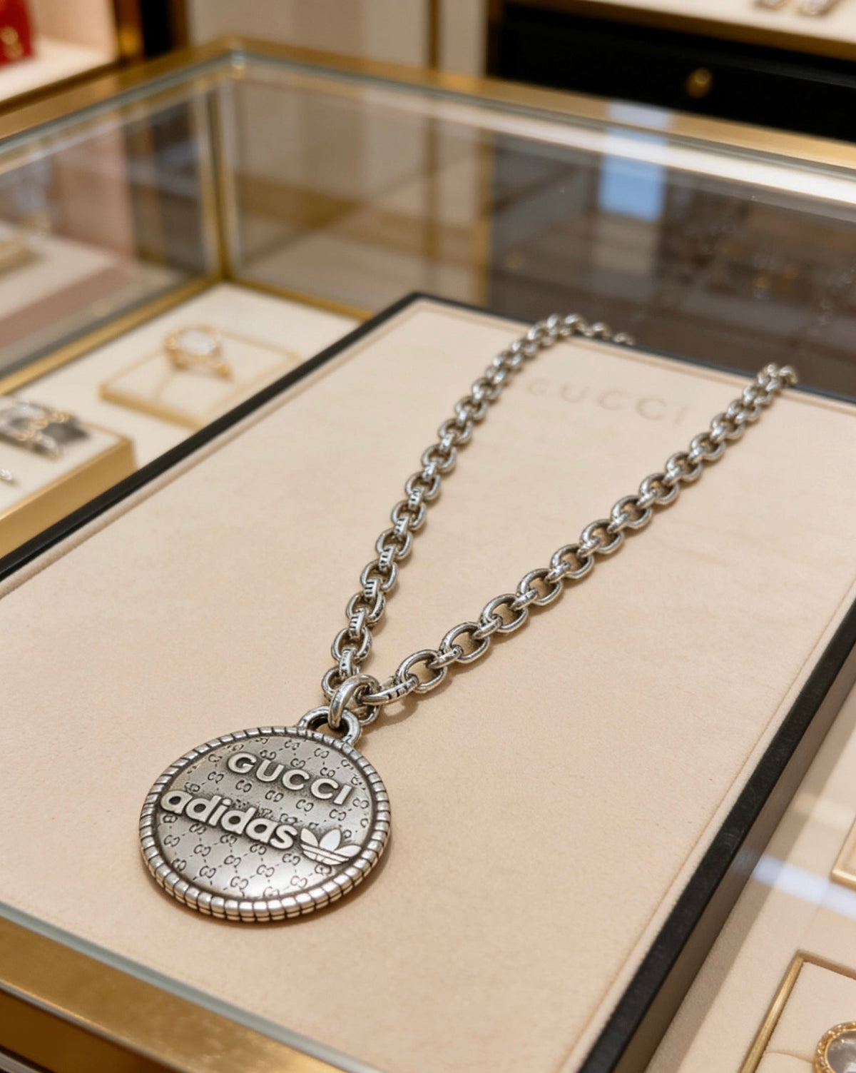 Gucci Anger Forest Chain Distressed Vintage-Inspired Necklace – Style 23 - image 2