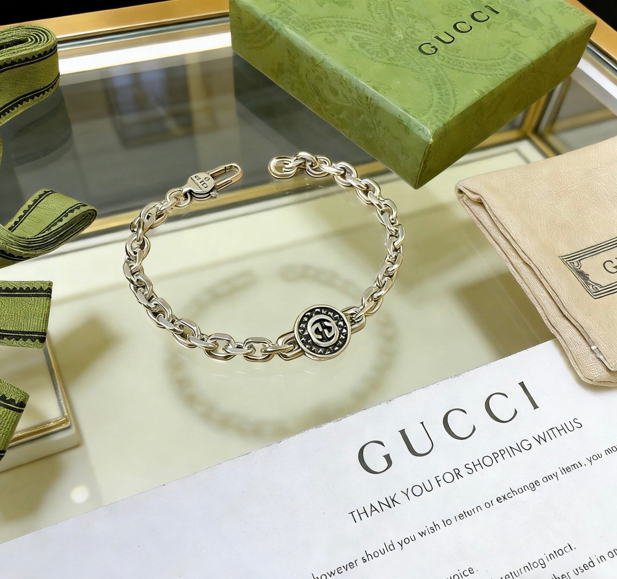 Gucci Unisex Bracelet – Style 34 - image 2