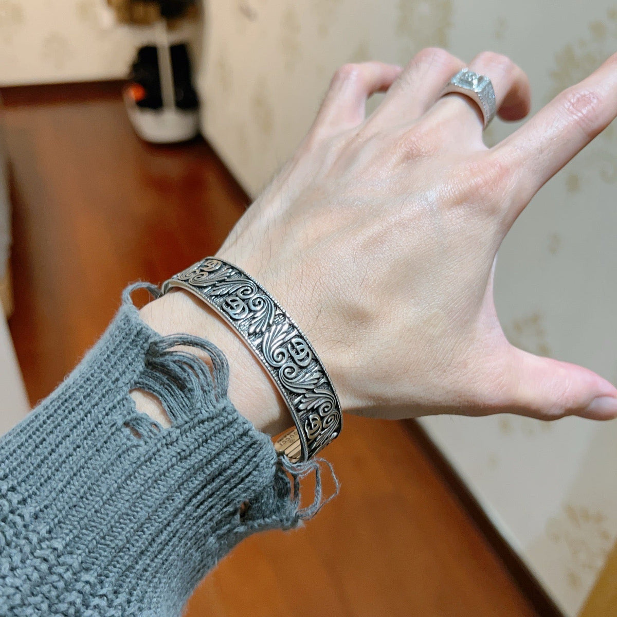 Gucci Anger Forest Distressed Bracelet – Style 11 - image 7