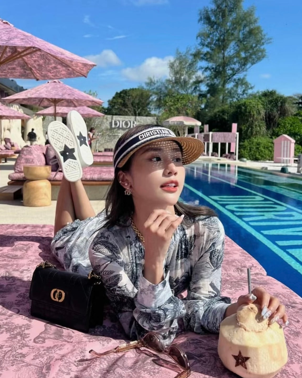 Dior Embroidered Visor - image 6