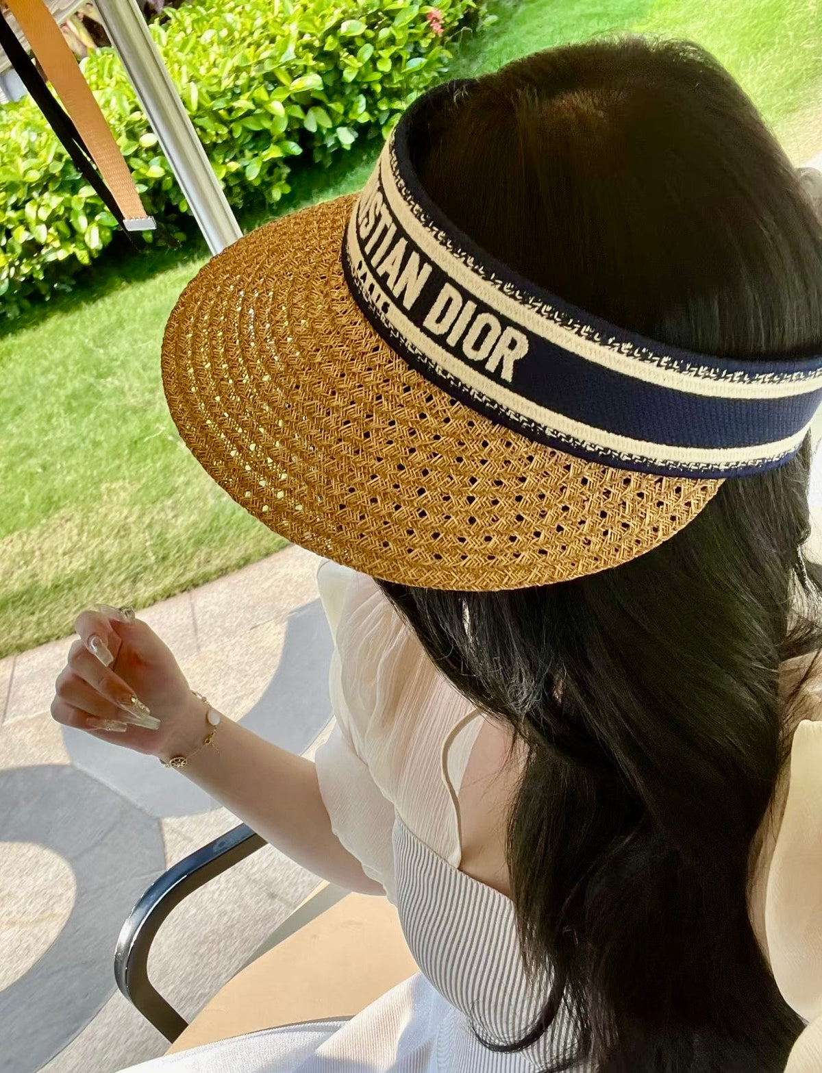 Dior Embroidered Visor - image 5