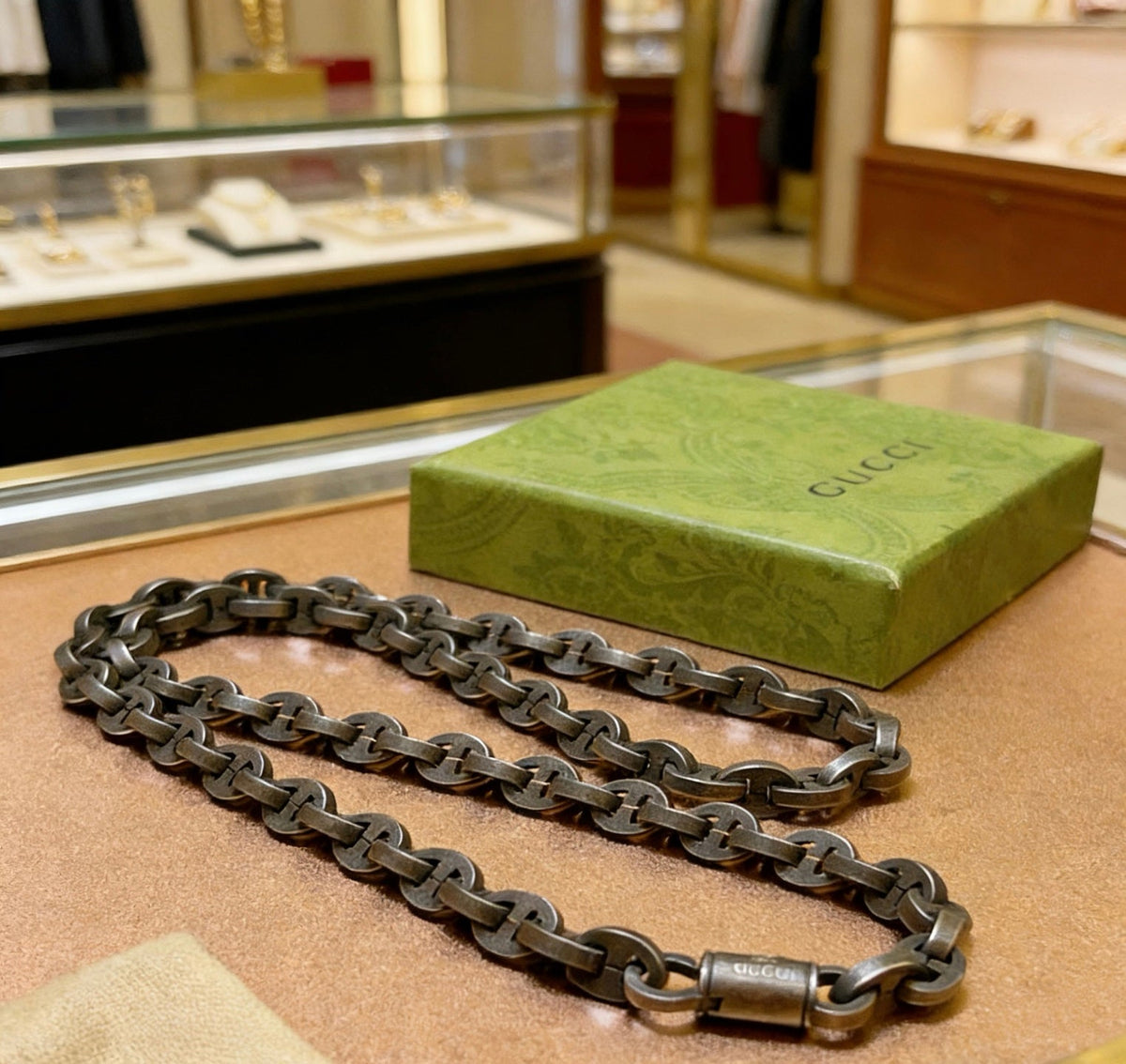 Gucci Anger Forest Chain Distressed Vintage-Inspired Necklace – Style 14 - image 2