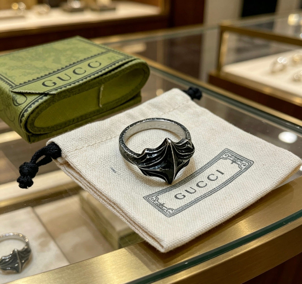 Gucci Anger Forest Ring - image 9