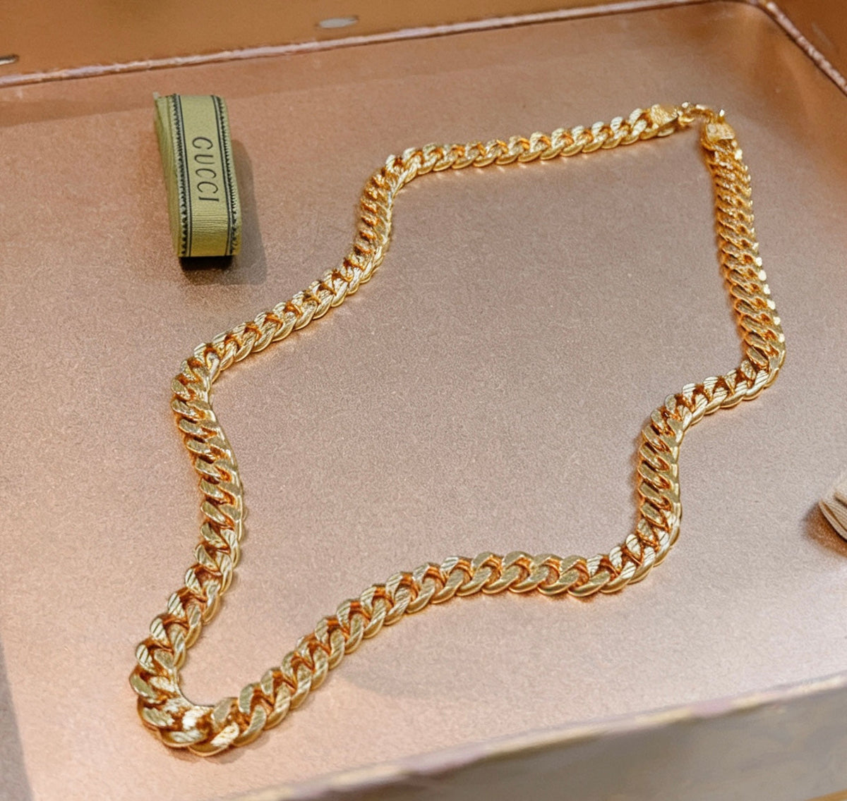 Gucci Anger Forest Chain Distressed Necklace – Style 68 - image 5