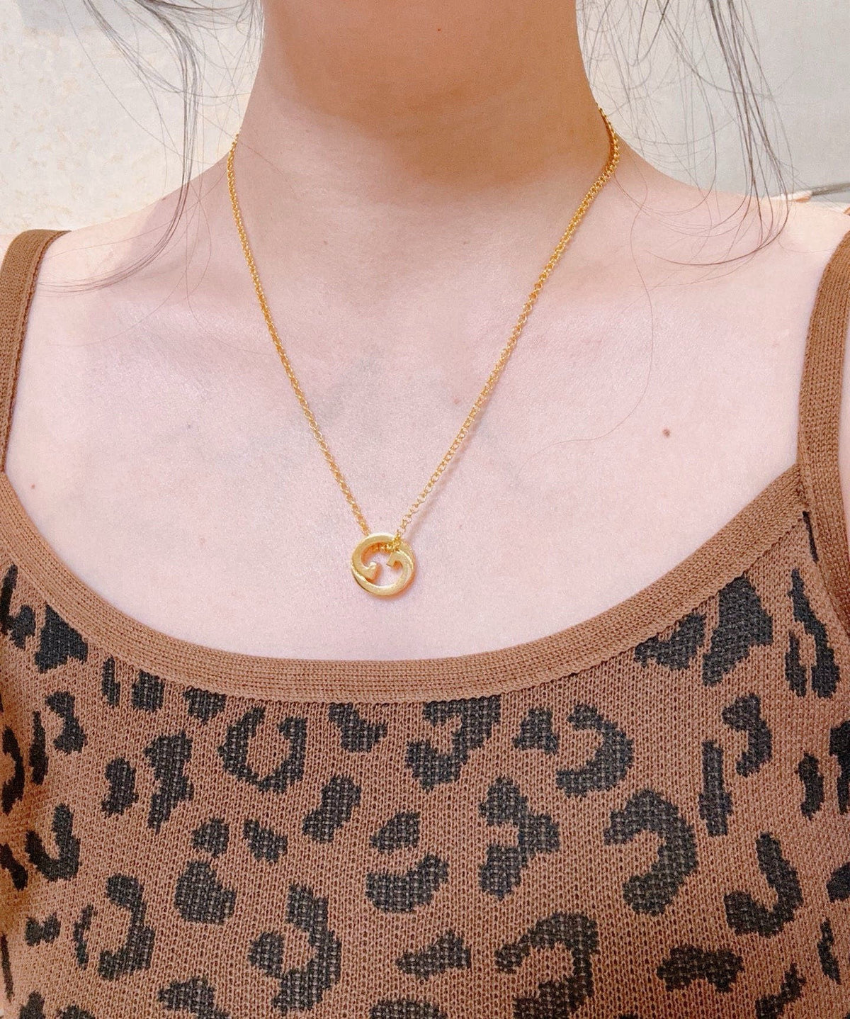 Gucci Anger Forest Crystal Chain Distressed Necklace - image 6