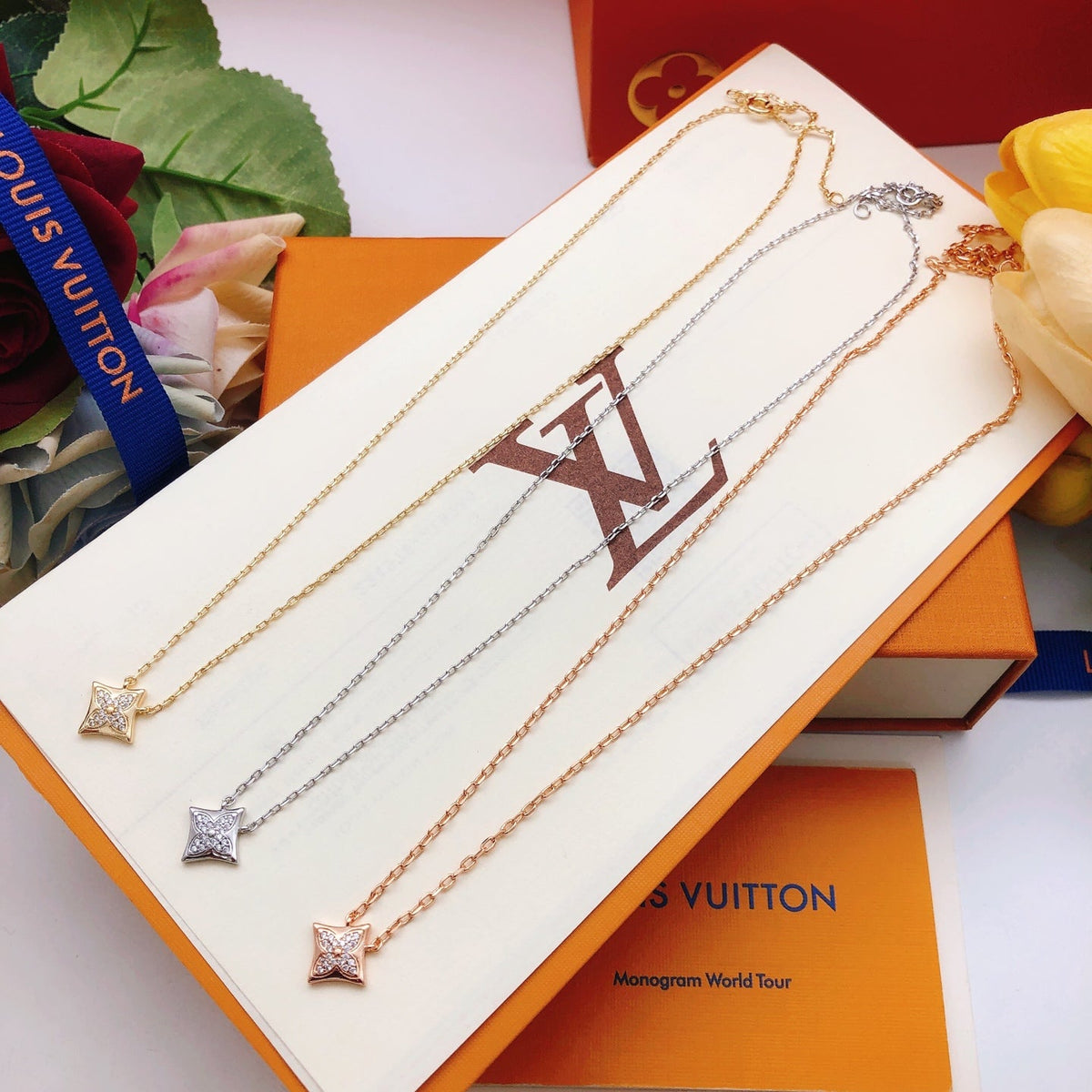 Louis Vuitton Silver-Tone Necklace – Style 07 - image 7