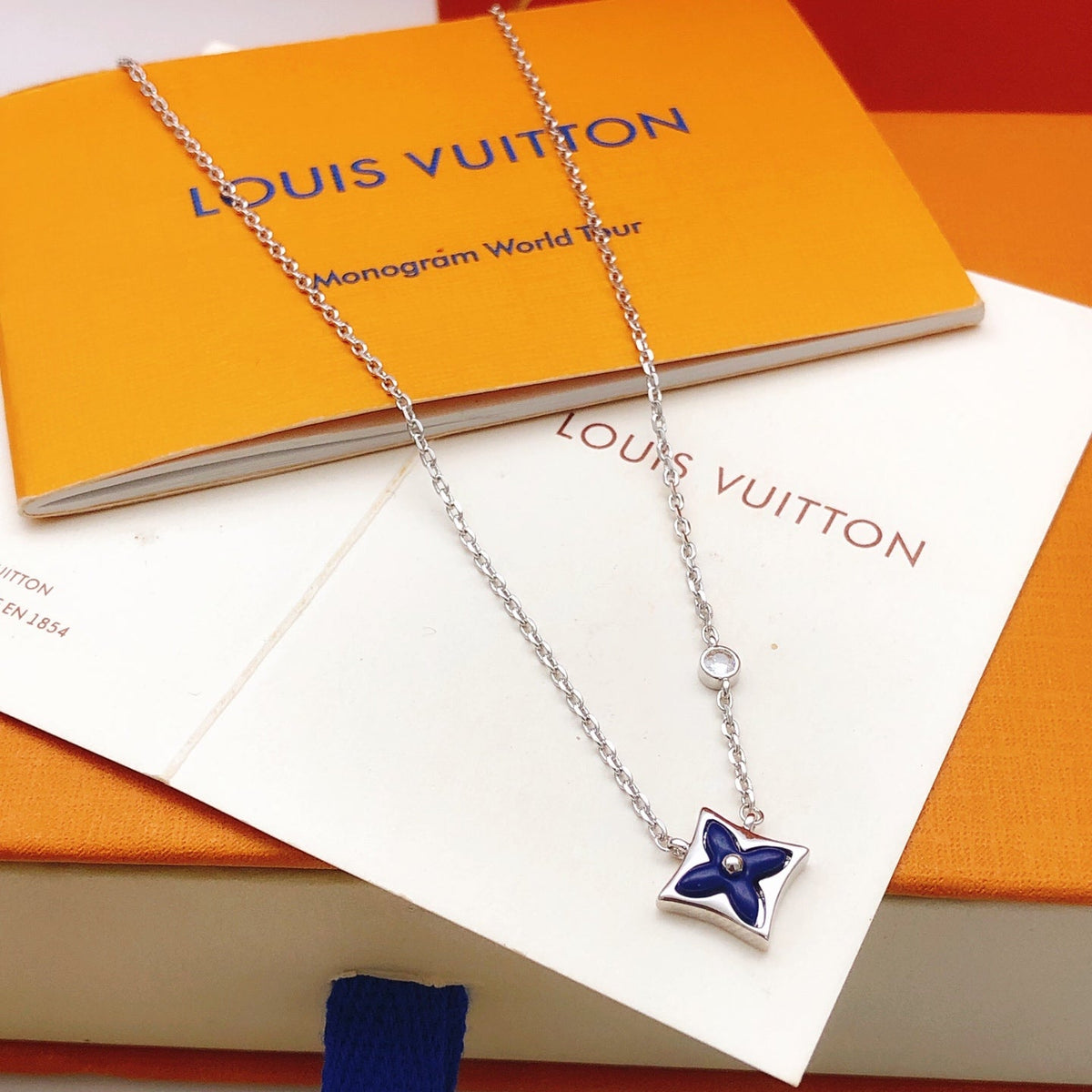 Louis Vuitton Blue Necklace – Style 05 - image 2