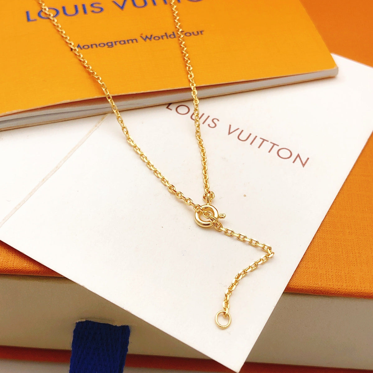 Louis Vuitton Blue Necklace – Style 04 - image 4