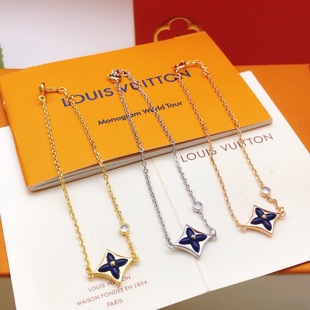 Louis Vuitton Blue Bracelet – Style 05 - image 4