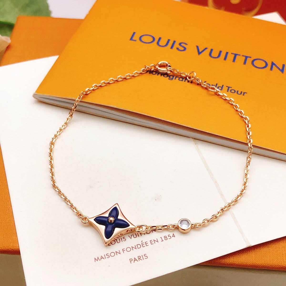Louis Vuitton Blue Bracelet – Style 05 - image 1