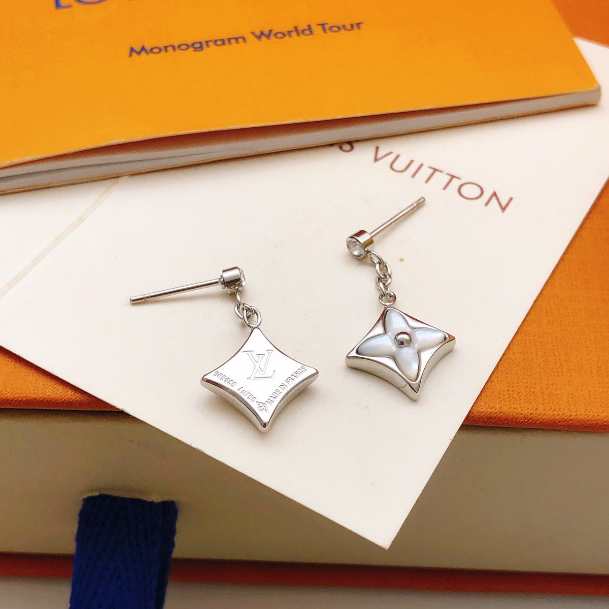 Louis Vuitton Tassel Stud Earrings – Style 11 - image 3
