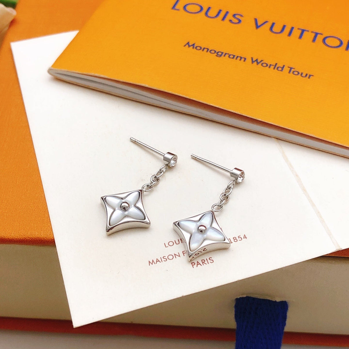 Louis Vuitton Tassel Stud Earrings – Style 11 - image 4