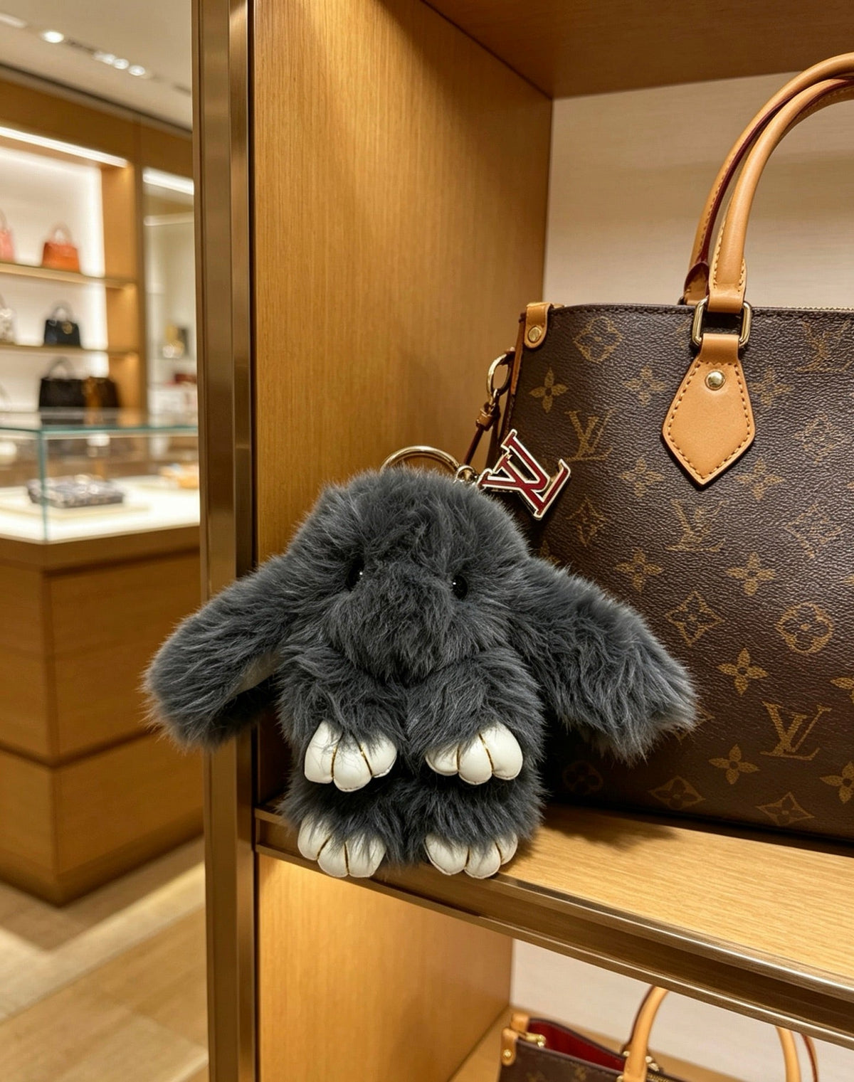 Louis Vuitton Anger Forest Bag Charm / Keychain – Style 41 - image 5