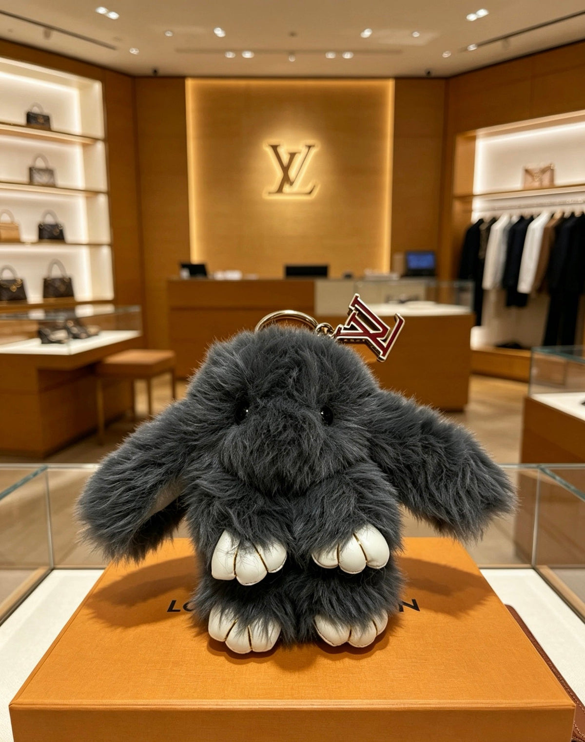Louis Vuitton Anger Forest Bag Charm / Keychain – Style 41 - image 4