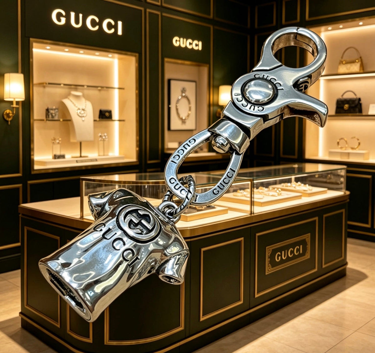Gucci Anger Forest Distressed Keychain – Style 21 - image 5