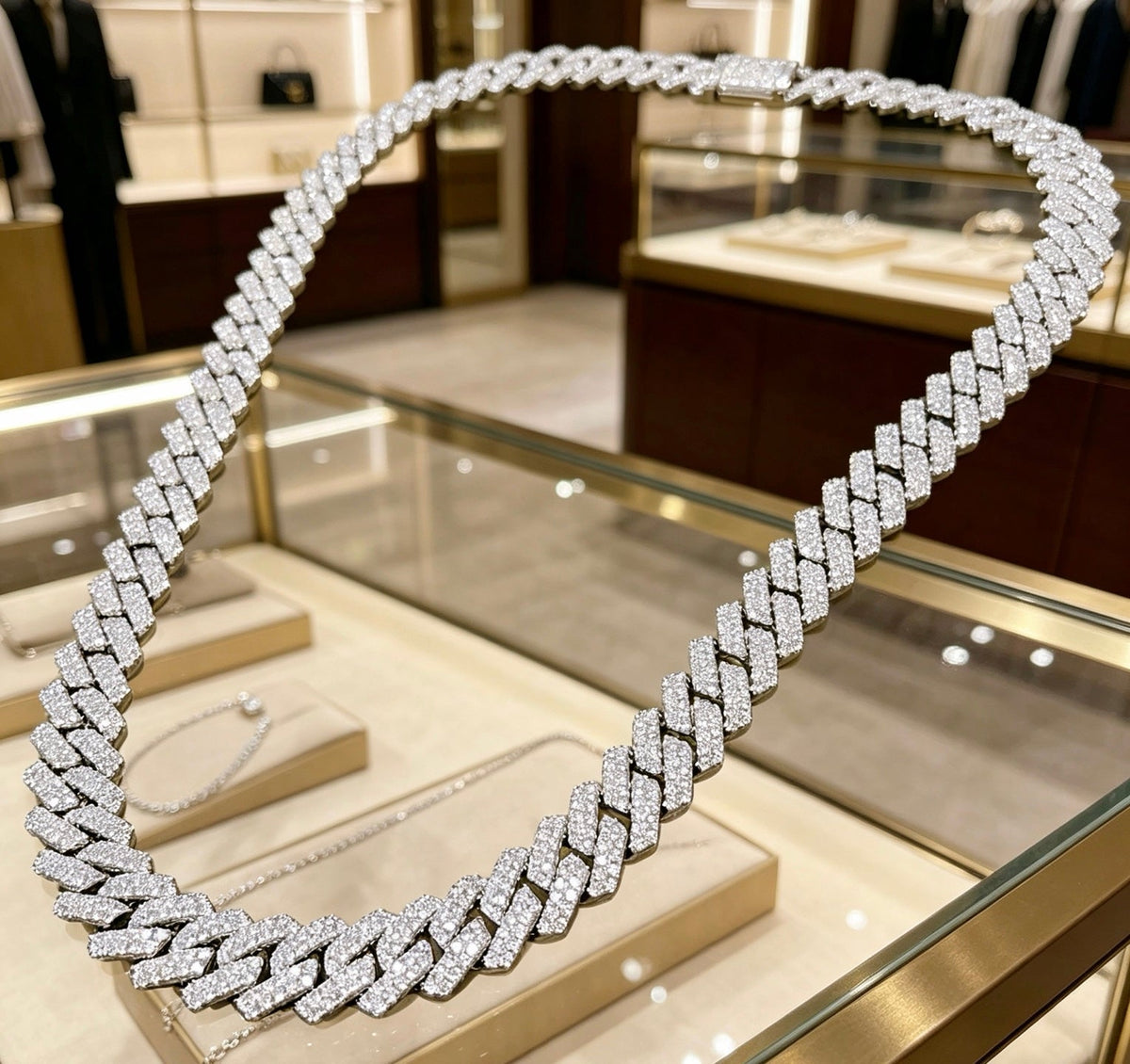 Gucci Anger Forest Pavé Crystal Chain Necklace – Style 03 - image 5
