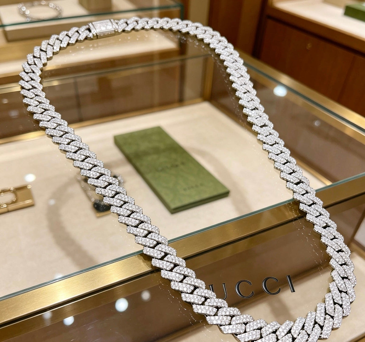 Gucci Anger Forest Pavé Crystal Chain Necklace – Style 03 - image 7