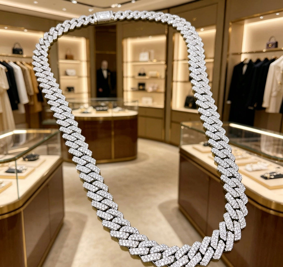 Gucci Anger Forest Pavé Crystal Chain Necklace – Style 03 - image 4