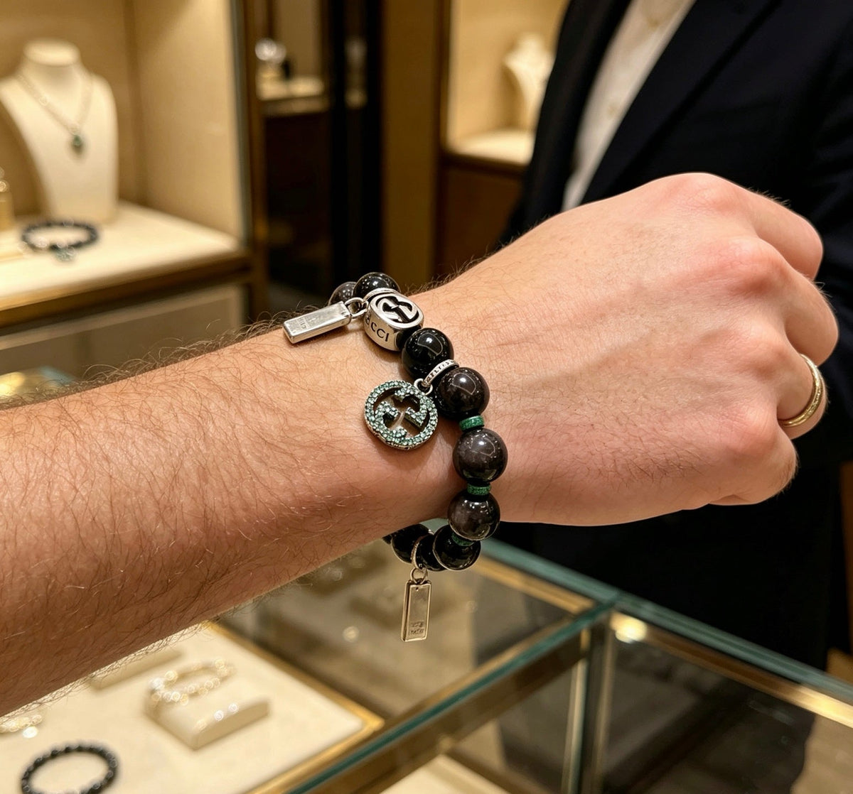 Gucci Distressed Vintage-Inspired Bracelet – Style 04 - image 3