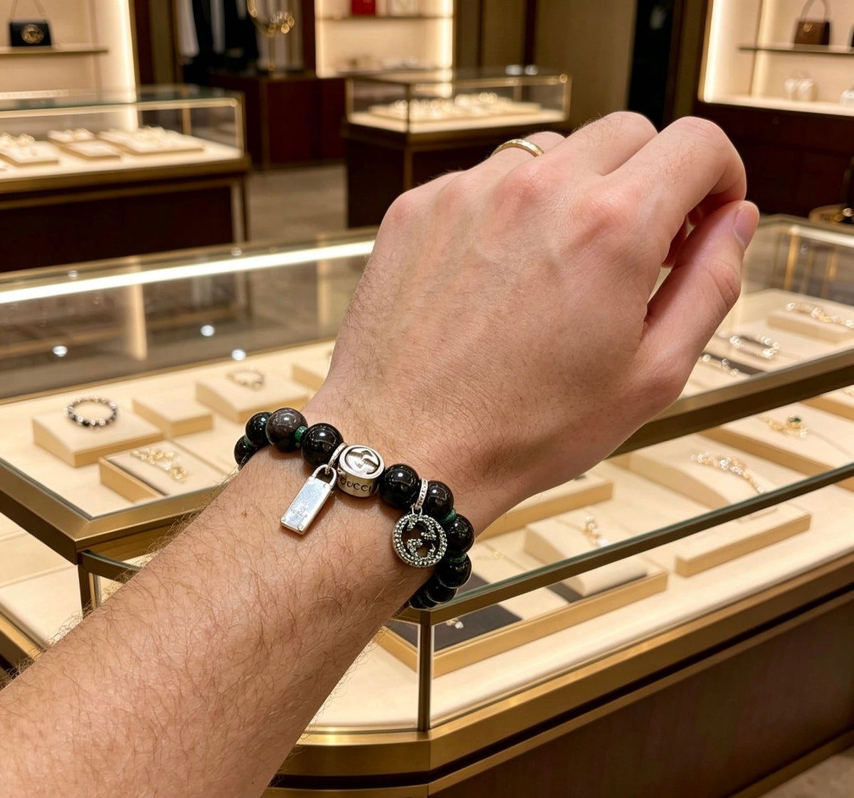 Gucci Distressed Vintage-Inspired Bracelet – Style 04 - image 6