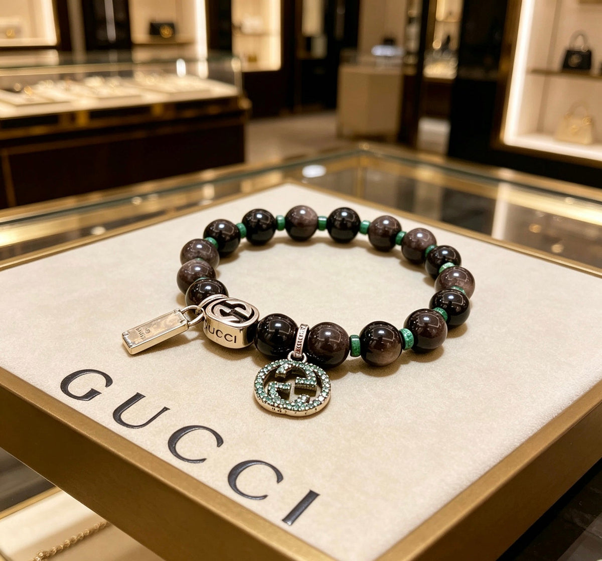 Gucci Distressed Vintage-Inspired Bracelet – Style 04 - image 2