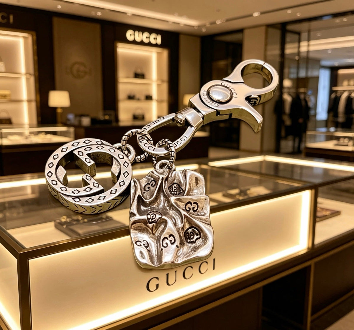 Gucci Anger Forest Distressed Keychain – Style 22 - image 6
