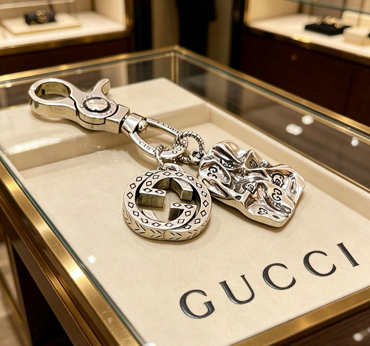 Gucci Anger Forest Distressed Keychain – Style 22 - image 4
