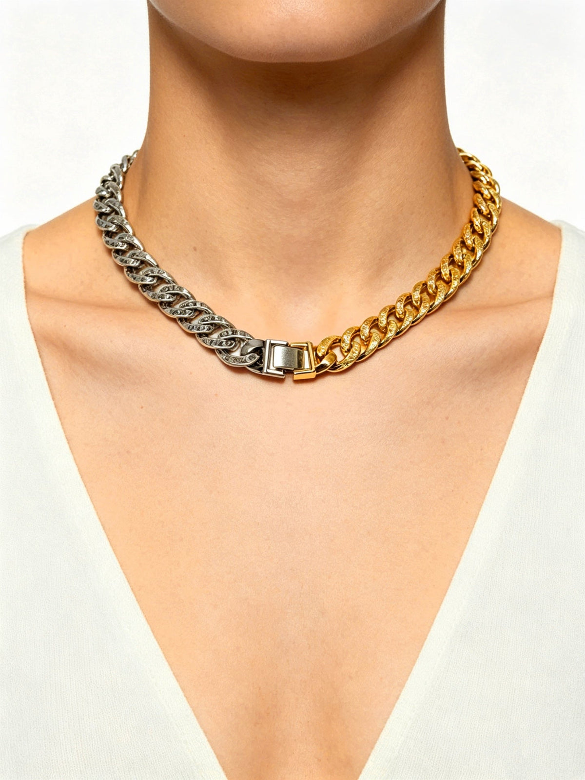 Louis Vuitton Vintage-Inspired Punk-Inspired Necklace – Style 25 - image 8