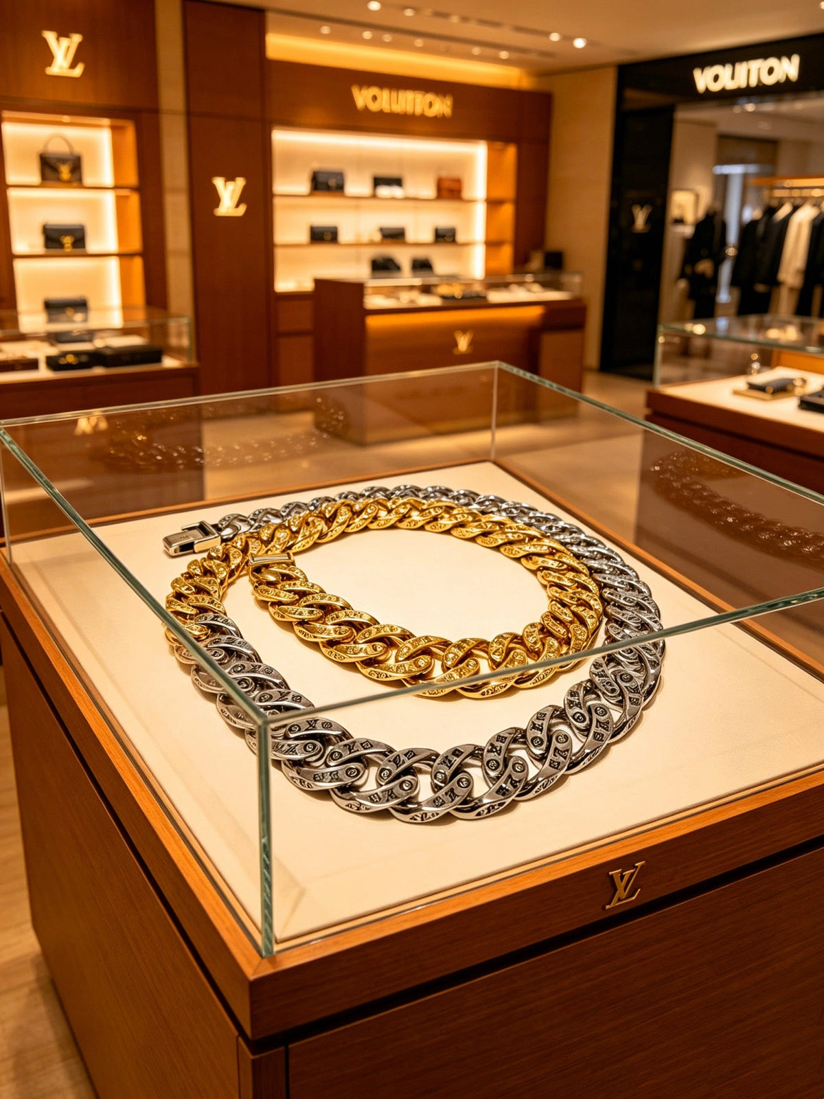 Louis Vuitton Vintage-Inspired Punk-Inspired Necklace – Style 25 - image 5