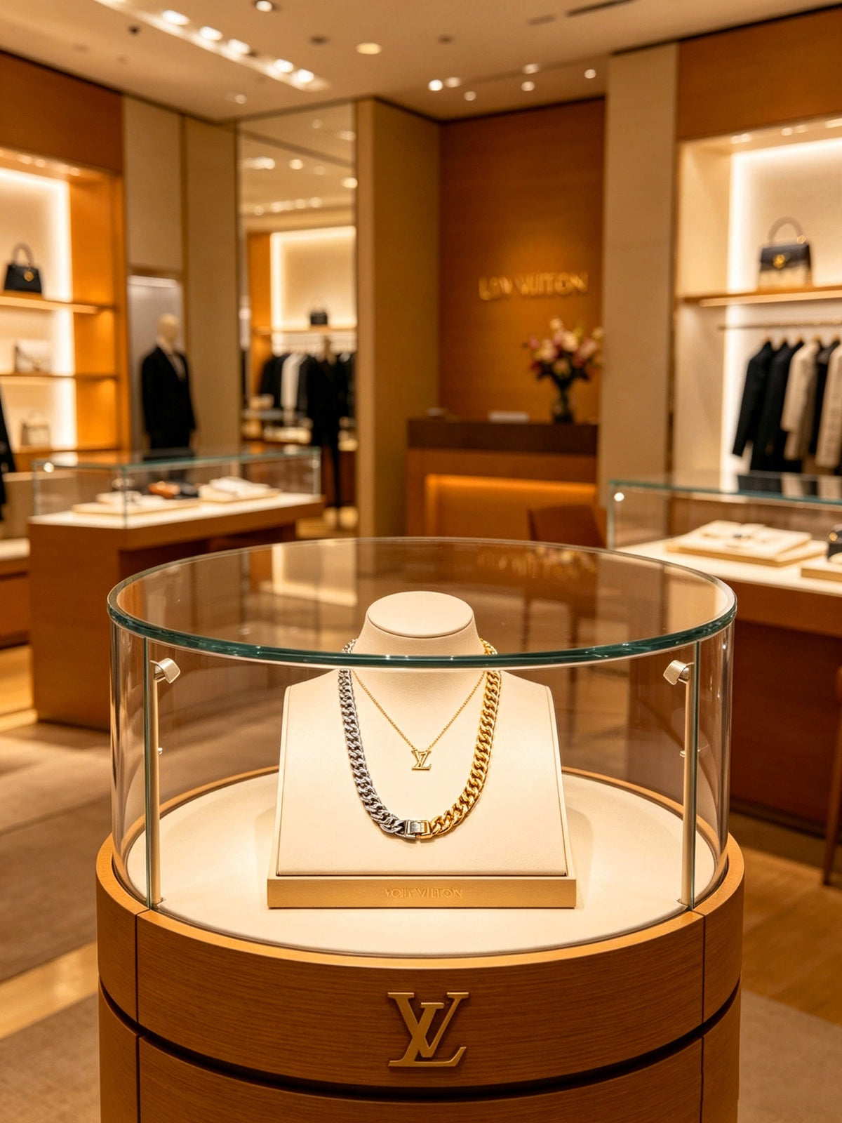 Louis Vuitton Vintage-Inspired Punk-Inspired Necklace – Style 25 - image 7