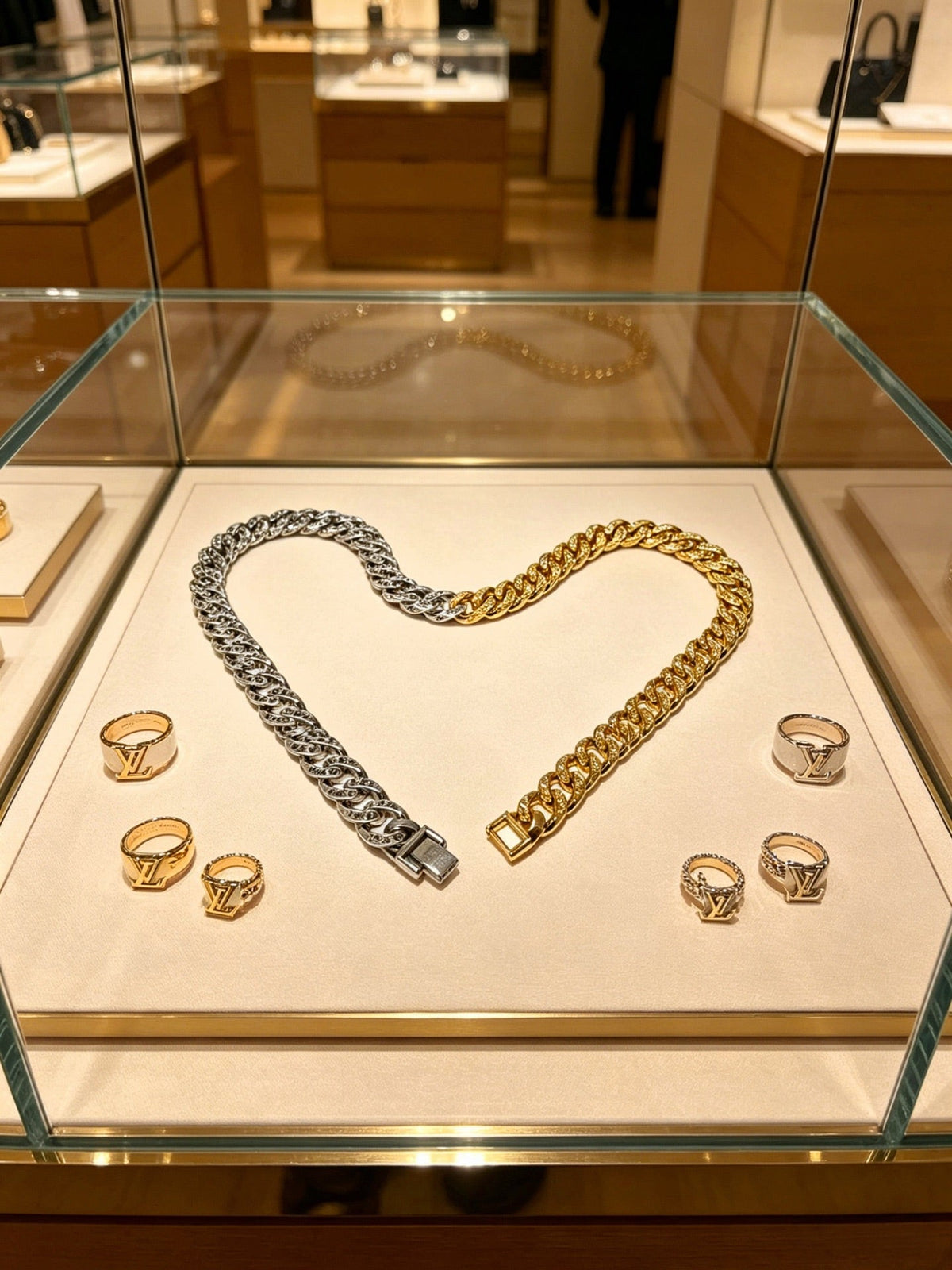 Louis Vuitton Vintage-Inspired Punk-Inspired Necklace – Style 25 - image 6
