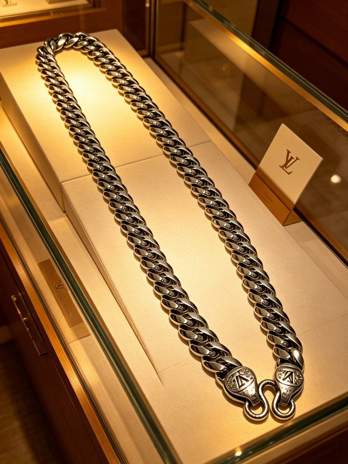 Louis Vuitton Vintage-Inspired Punk-Inspired Necklace – Style 23 - image 6