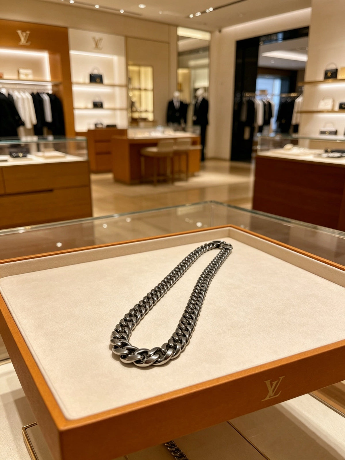 Louis Vuitton Vintage-Inspired Punk-Inspired Necklace – Style 23 - image 8