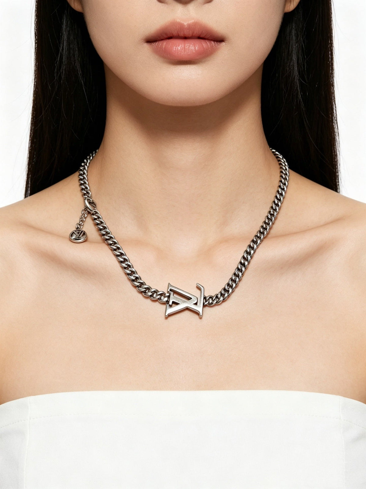 Louis Vuitton Vintage-Inspired Punk-Inspired Necklace – Style 16 - image 4